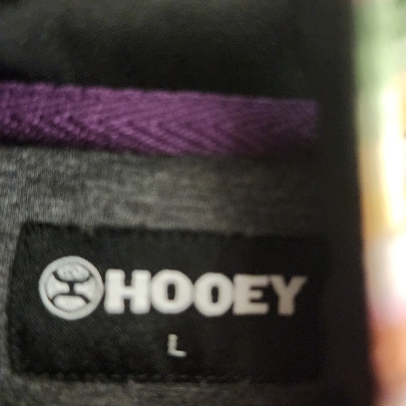 Hooey Striped Kids Hoodie NWOT size L - Picture 6 of 9